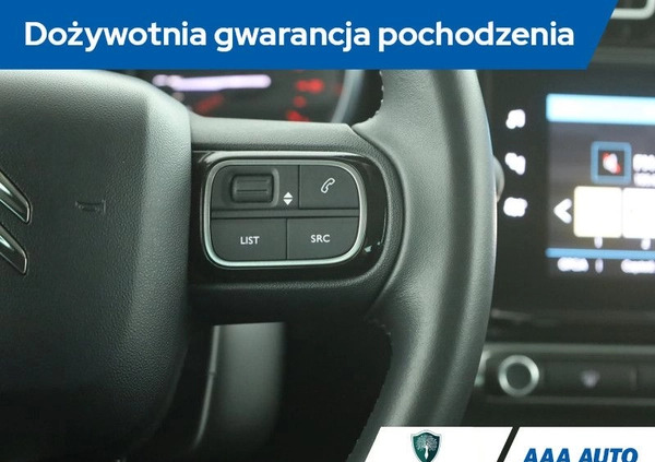 Citroen C3 Aircross cena 66000 przebieg: 45195, rok produkcji 2021 z Działoszyce małe 277